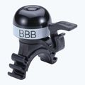 BBB Cycling MiniFit fekete / fehér kerékpáros csengő