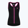 Női kerékpáros mez Rogelli Apátság Tank Top W fekete / rózsaszín 4