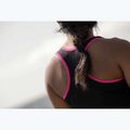 Női kerékpáros mez Rogelli Apátság Tank Top W fekete / rózsaszín 8