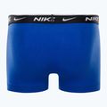Férfi boxeralsó Nike Everyday Cotton Stretch Trunk 3Pk UB1 obszidián / játék királyi / fekete 9