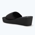 Calvin Klein női flip flop YW0YW01725 Beach Wedge Slide Slide Canvas tripla fekete 3