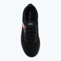 Férfi cipő Tommy Hilfiger Lightweight Knitted Runner black 5