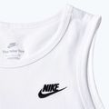 Férfi tank top Nike Sportswear Club TT fehér/fekete 3