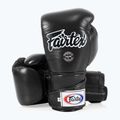 Fairtex stílusos szögletes sparring boxkesztyű - Locked Thumb fekete 11