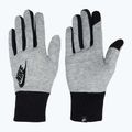 Női futókesztyű Nike Club Fleece grey heather/black/black