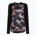 Női kerékpáros mez ION Scrub Ls fekete 47223-5024