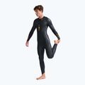 Férfi triatlon búvárruha 2XU Propel:1 fekete/ambition MW4991C 4