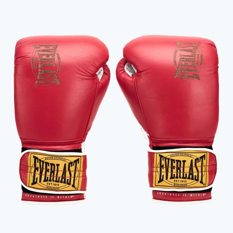 Boxkesztyű Everlast 1910 Classic Pro red