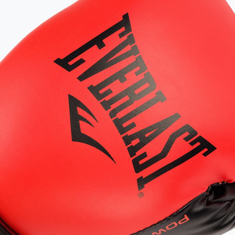 Férfi bokszkesztyűk EVERLAST Powerlock Pu piros EV2200 5