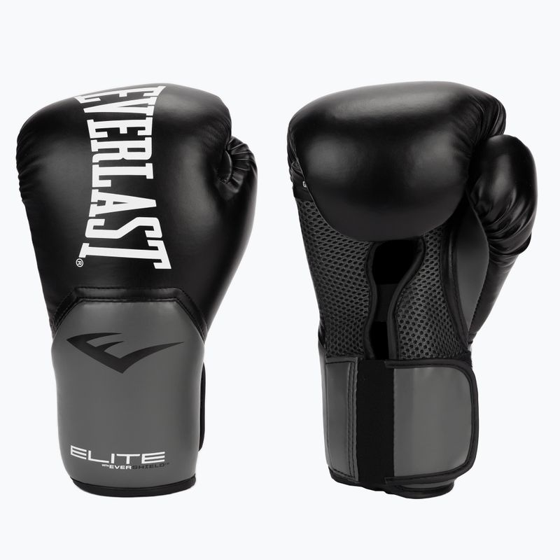 EVERLAST Pro Style Elite 2 fekete bokszkesztyűk EV2500