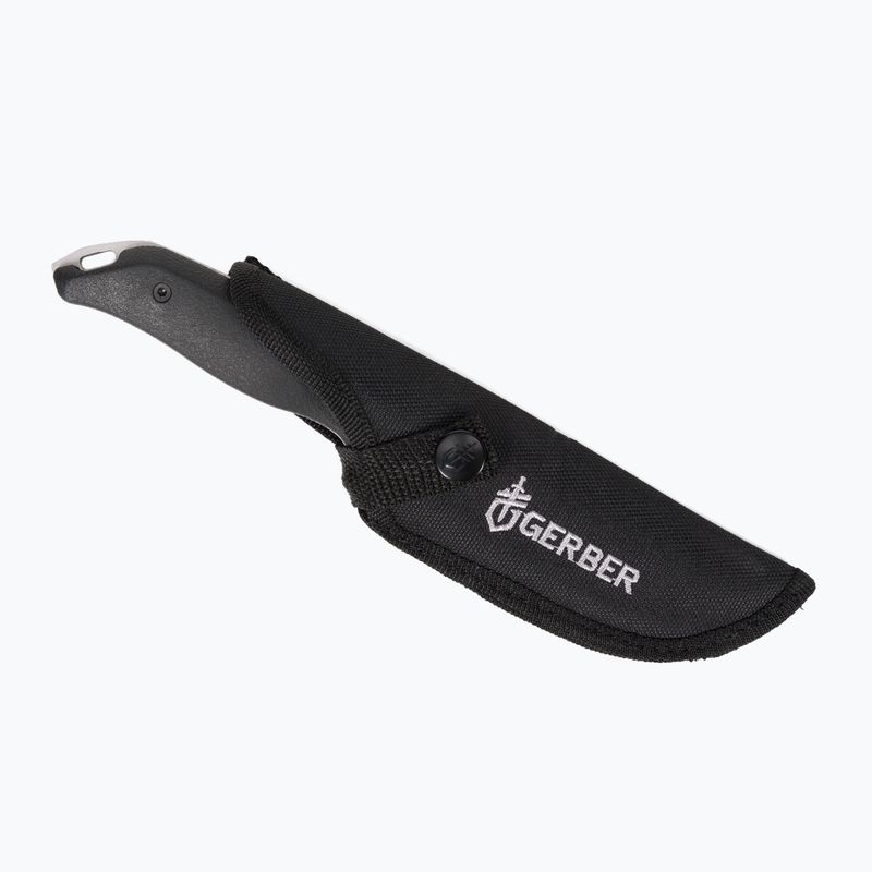 Gerber Tourist Knife Moment Fixed Large Drop Point fekete ezüst 31-003617 4