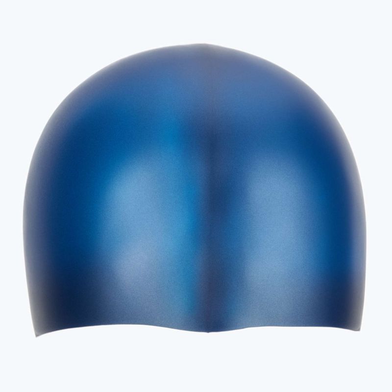 TYR Wrinkle-Free Silicone gyermek úszósapka tengerészkék színben 2
