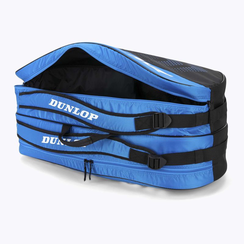 Tenisztáska Dunlop FX-Club 10 RKT black/blue 7