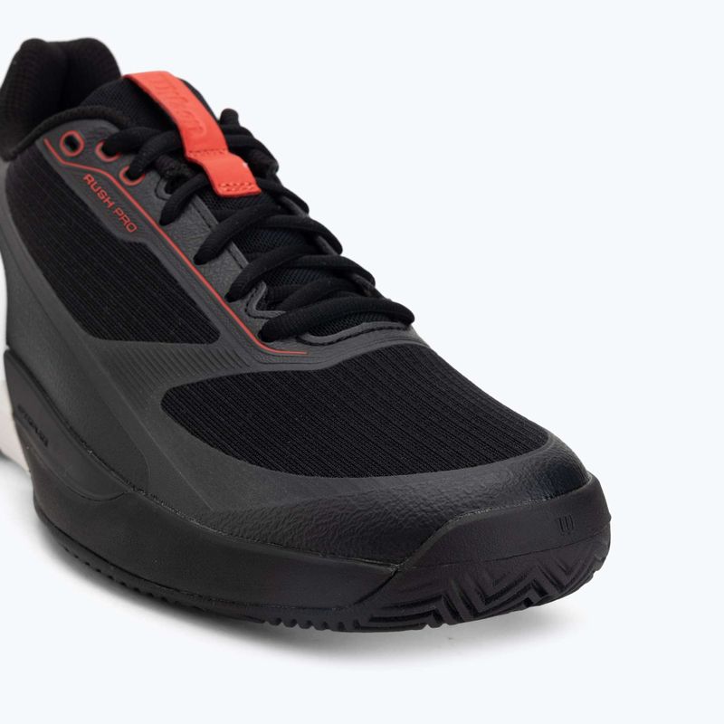 Férfi teniszcipő Wilson Rush Pro 5 black/infrared/white 7