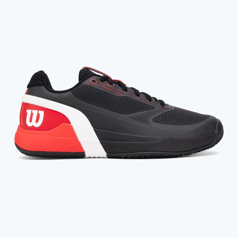 Férfi teniszcipő Wilson Rush Pro 5 Clay black/infrared/white 2
