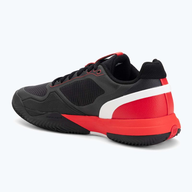 Férfi teniszcipő Wilson Rush Pro 5 Clay black/infrared/white 3