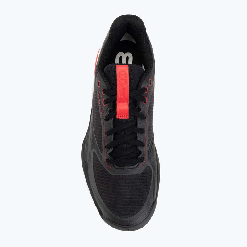 Férfi teniszcipő Wilson Rush Pro 5 Clay black/infrared/white 5