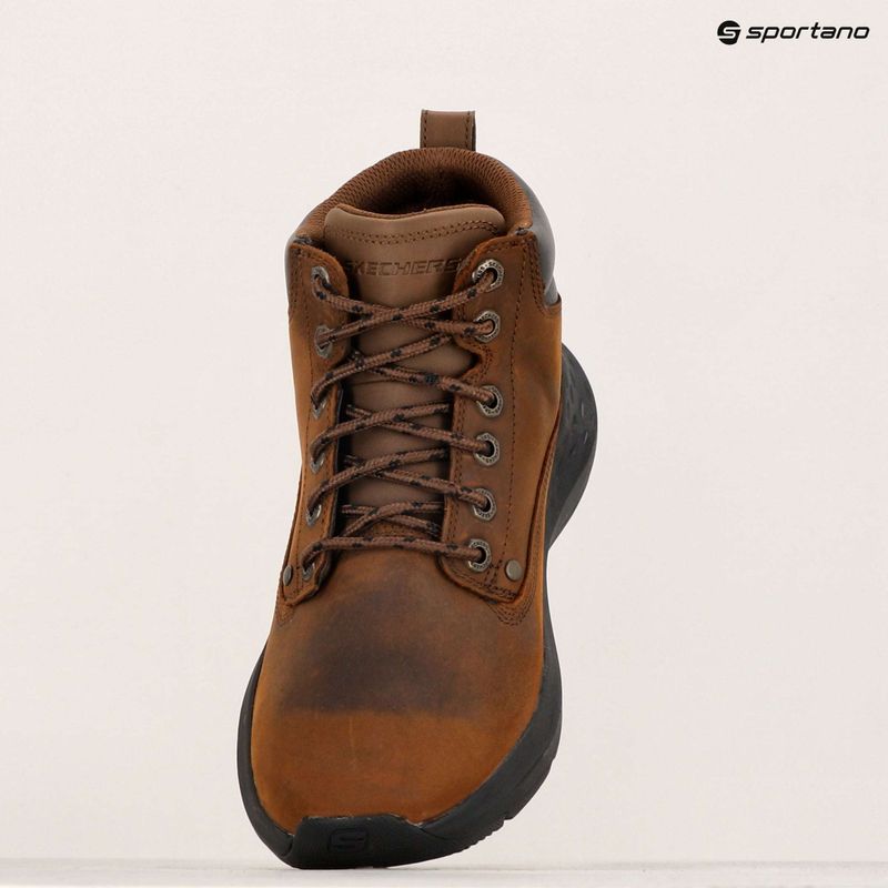 SKECHERS férfi cipő Parson Ederic sötétbarna 15