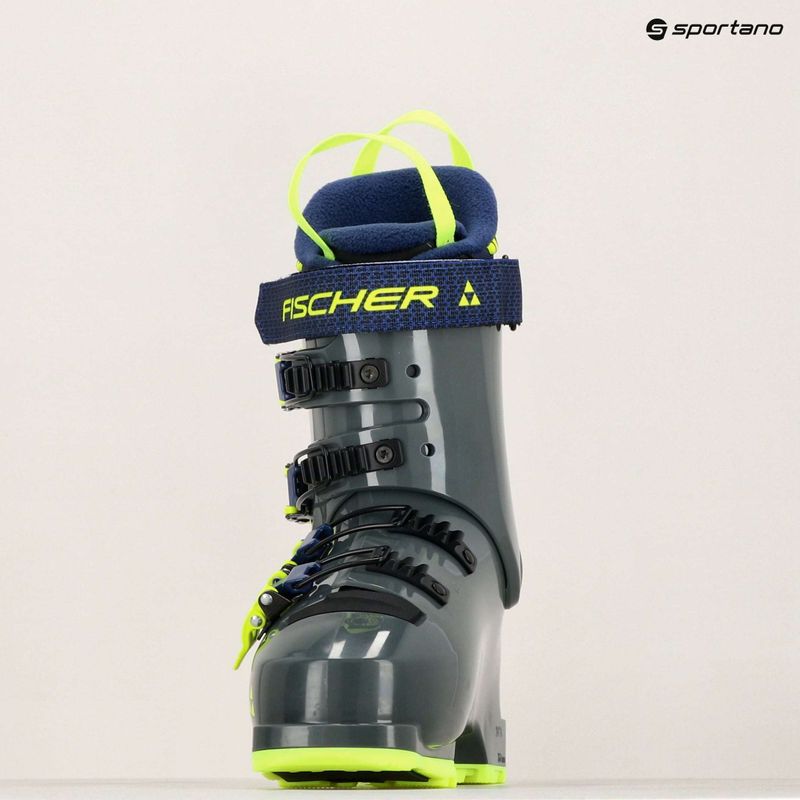 Gyerek sícipő Fischer RC4 60 JR GW rhino grey/rhino grey 7