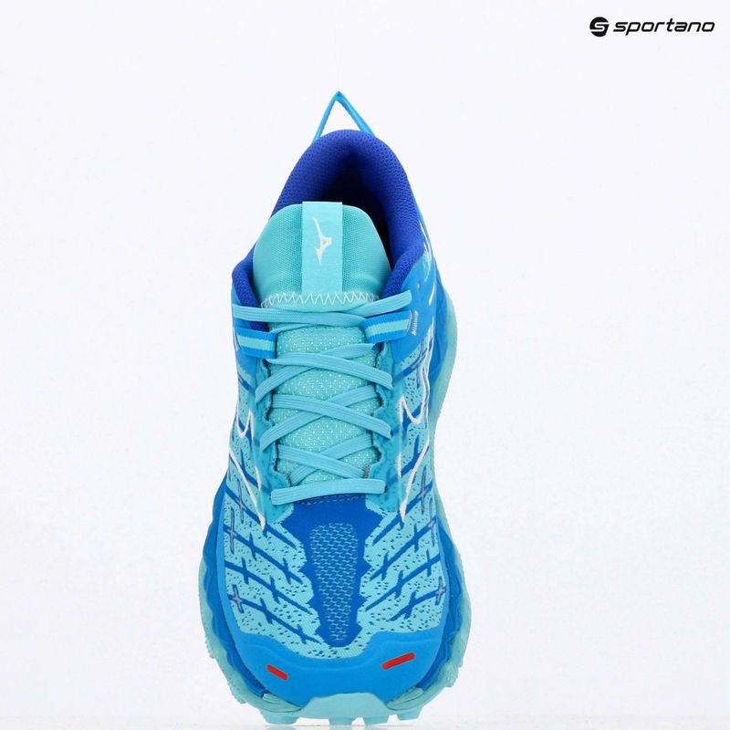 Női futócipő Mizuno Wave Mujin 10 blue radiance/white/blue pace Mizuno Wave Mujin 10 blue radiance/white/kék pace 9