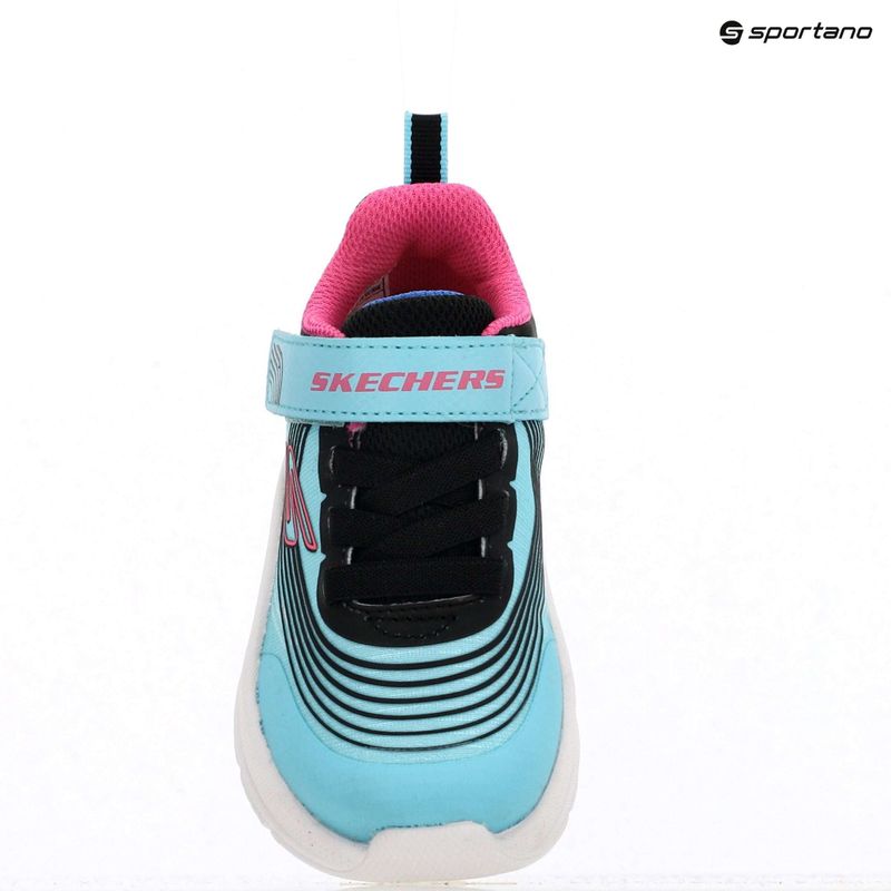 SKECHERS Microspec Advance aqua/lila gyermekcipő 9