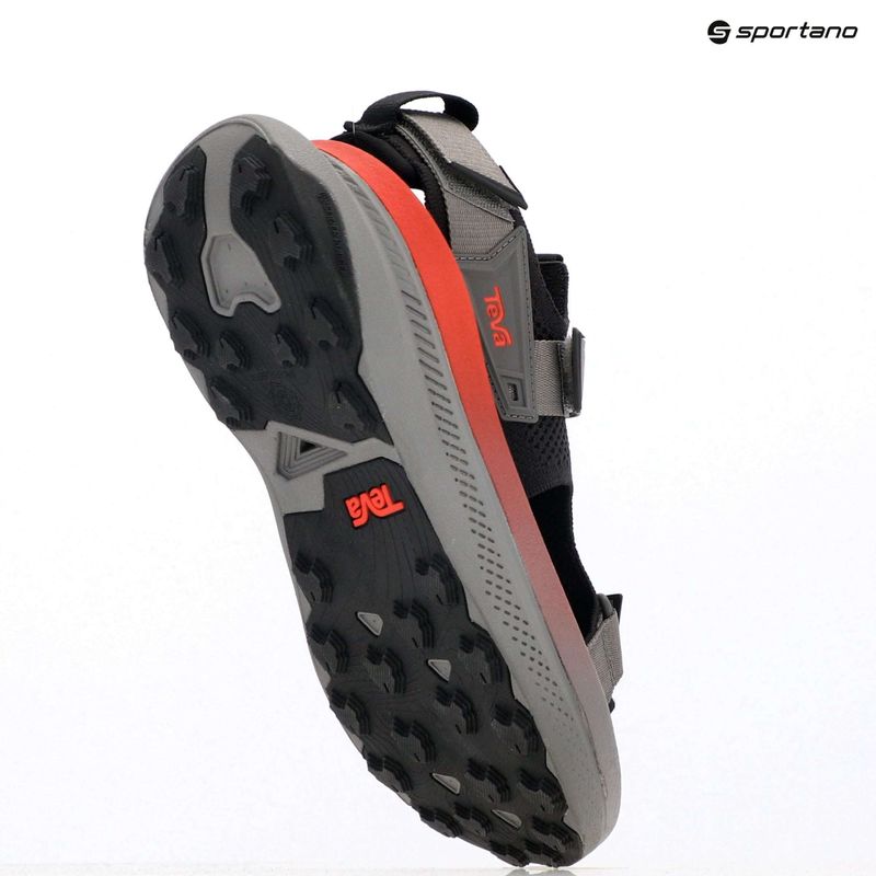 Teva Aventrail fekete/szürke férfi szandálok 9