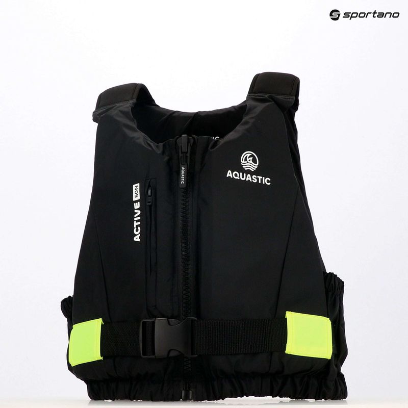 AQUASTIC Active 50N biztonsági mellény fekete 12