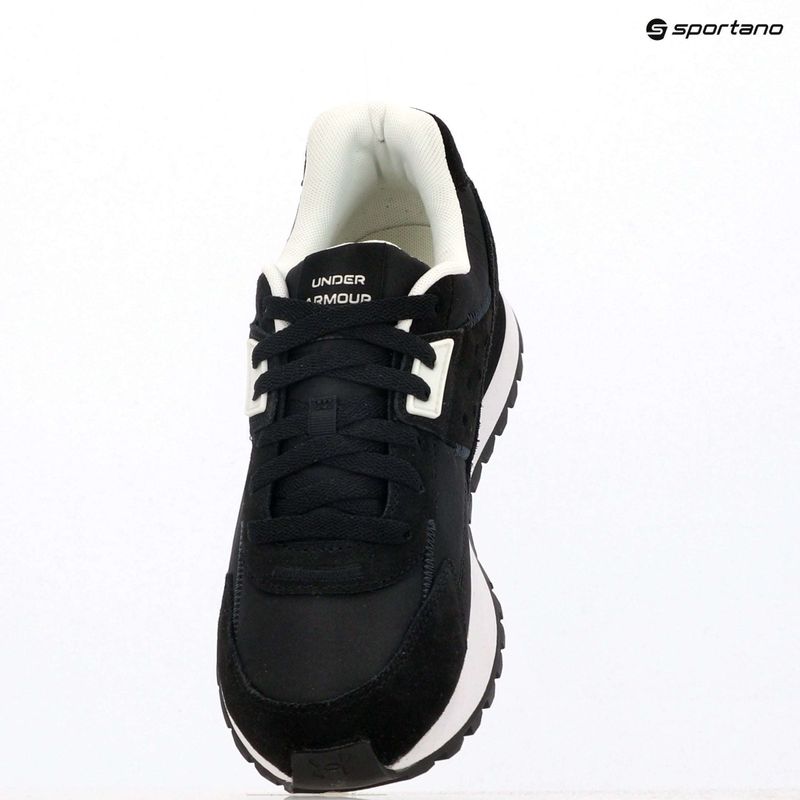 Férfi edzőcipő Under Armour Essential Runner fekete/fehér/fekete 9