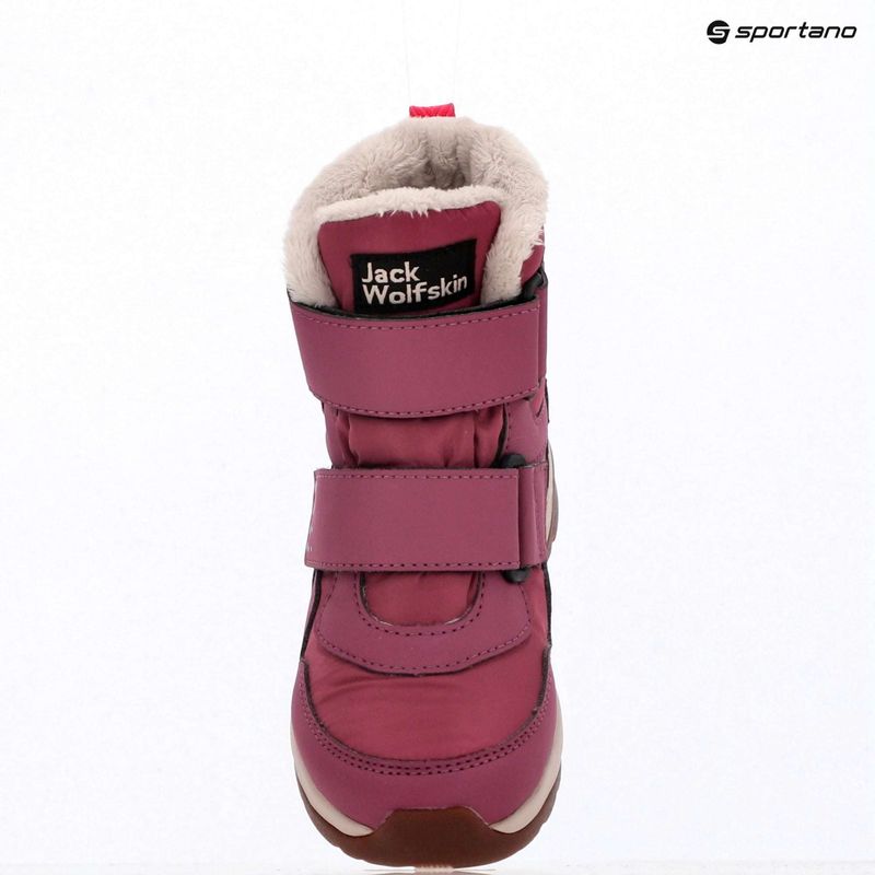 Gyerekcipők Jack Wolfskin Polar Bear-B Texapore Mid Vc szőlő 10