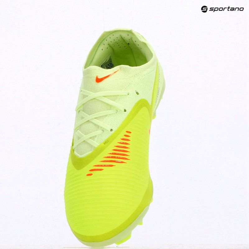 Gyerek focicipő Nike Phantom 6 Low Pro FG/MG hyper crimson/limelight/black 12
