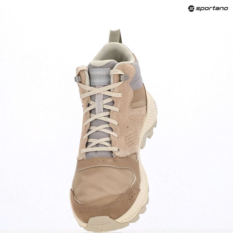 Női túracipő Merrell Tempo Sol Mid Wp hazel 9