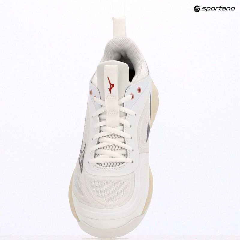 Mizuno Wave Luminous 3 röplabdacipő white/rose elegance/lava falls 9