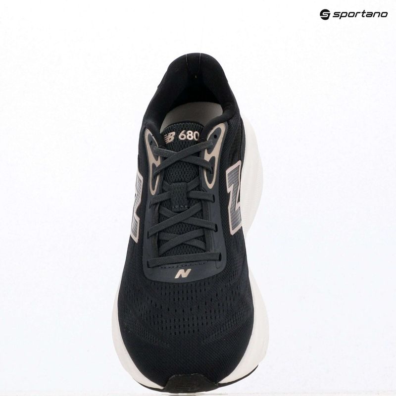 Női futócipő New Balance Fresh Foam 680's V9 black/phantom/champagne metallic 9