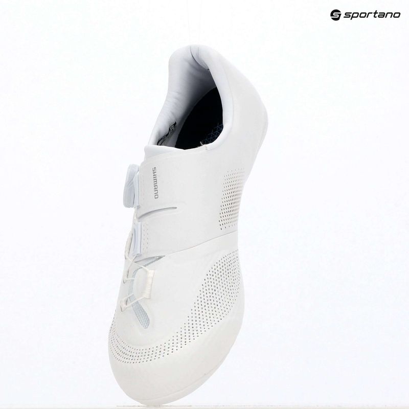 Női országúti kerékpáros cipő Shimano SH-RC503W white 9