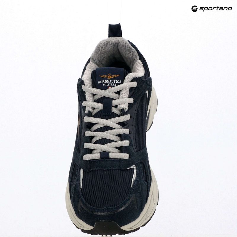 Férfi cipők Aeronautica Militare SC0301UCT03500 navy blue 9
