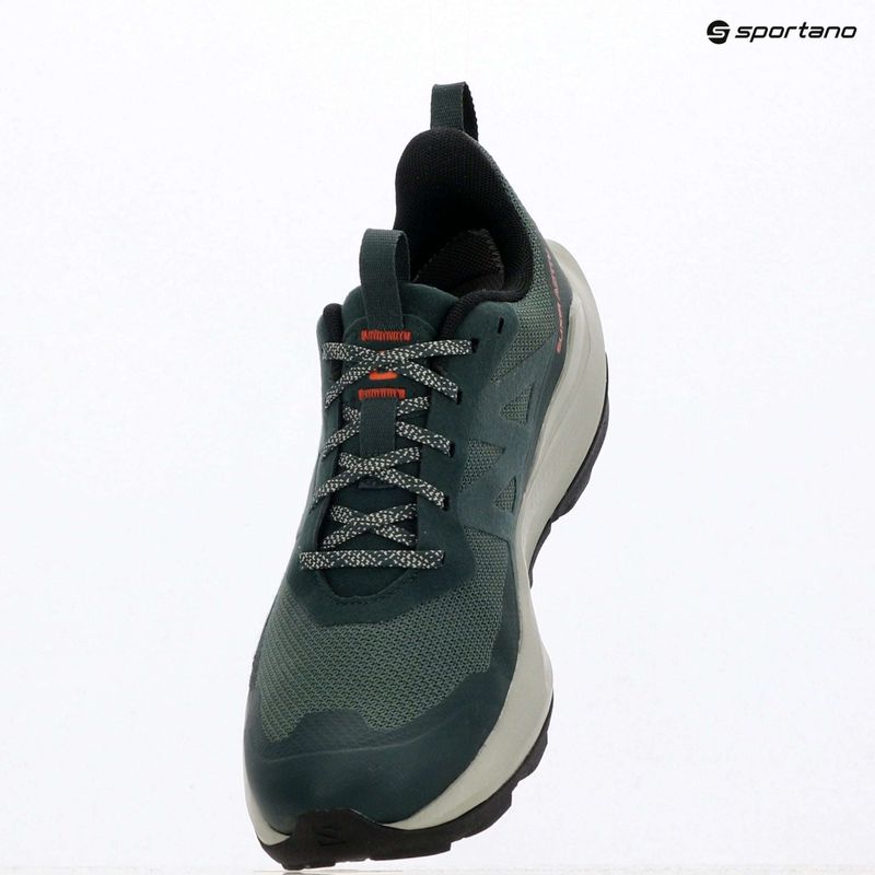 Férfi túracipő Salomon Elixir Activ GTX scarab/green gable 10