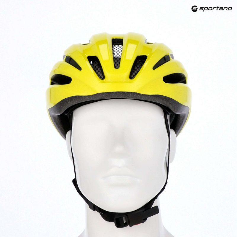 Kerékpáros sisak Giro Isode II gloss hi viz yellow 4