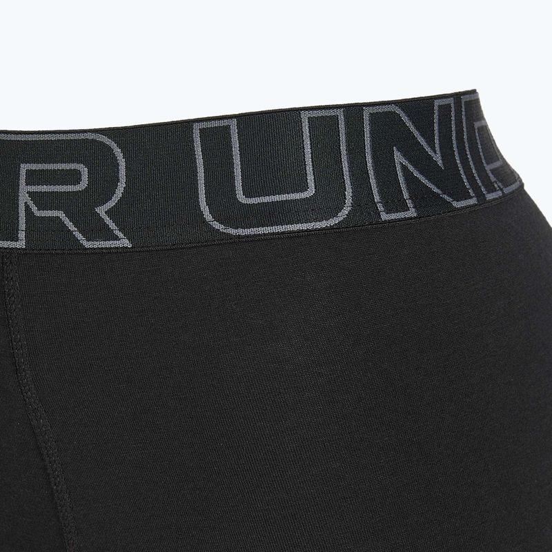 Férfi alsónemű Under Armour Perf Cotton 6" 3 db carbon black/galaxy black 10