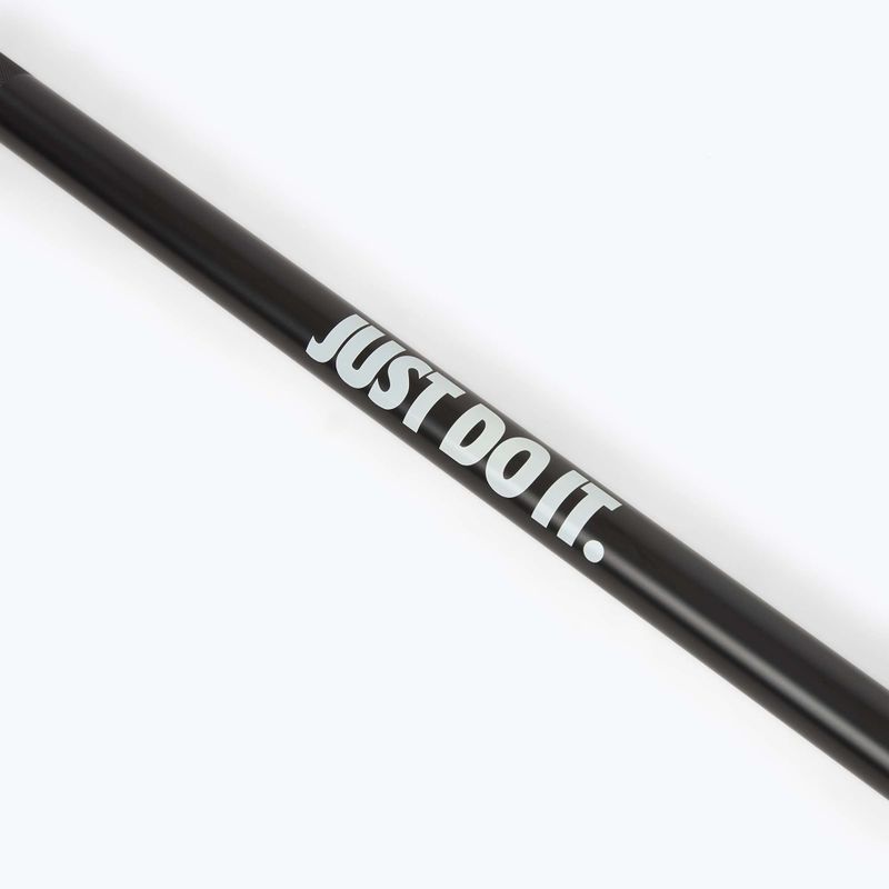 Egyenes rúd Nike Strength Coated Premium Barbell black just do it 4