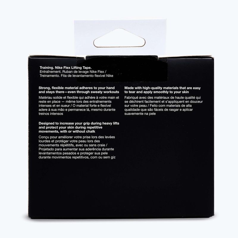 Kohéziós rugalmas kötés Nike Strenght Flex Lifting Tape black/white 3