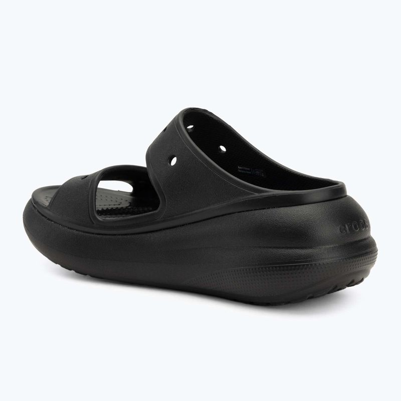 Női Crocs Classic Crush szandál fekete 3