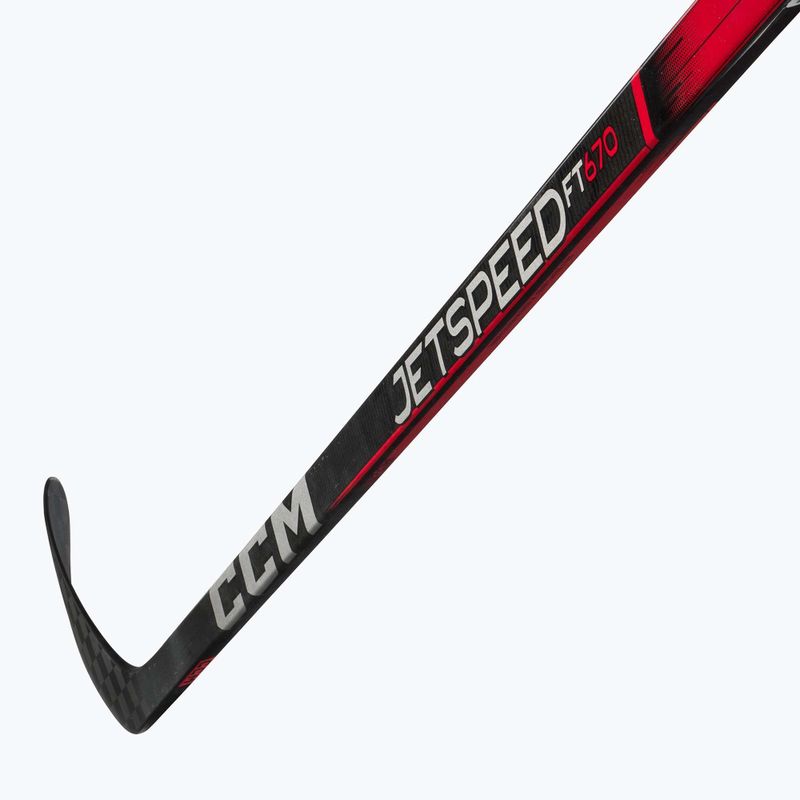 CCM JetSpeed jégkorong ütő FT670 SR fekete 3