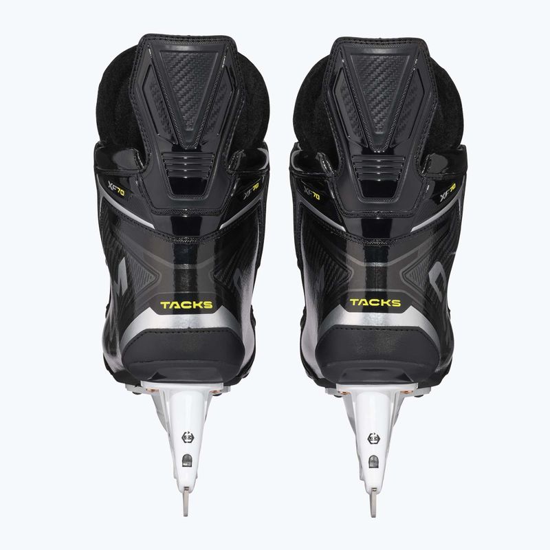 Férfi hokikorcsolya CCM Tacks XF70 SR fekete 4