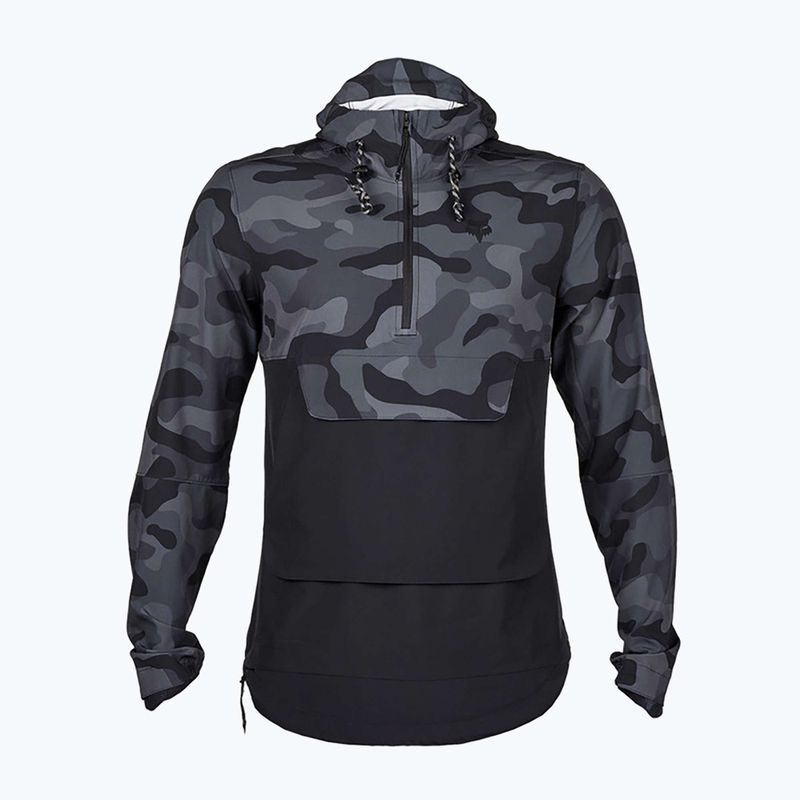 Férfi kerékpáros dzseki Fox Racing Ranger Wind Pullover black camo 5