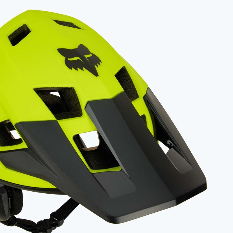 Fox Racing Dropframe kerékpáros sisak fluoreszkáló sárga 7