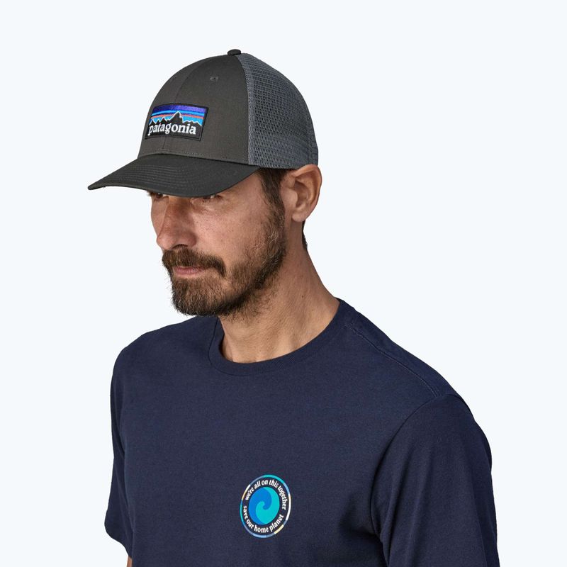 Baseball sapka Patagonia P-6 Logo LoPro Trucker forge grey 3