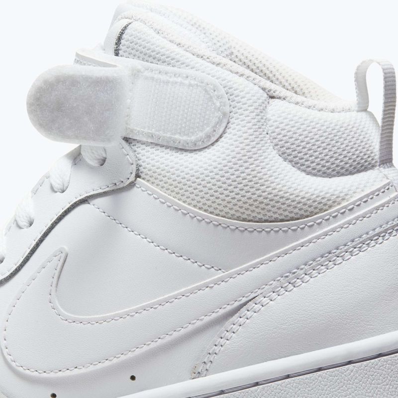 Nike Court Borough Mid cipő 2 white/white/white 8