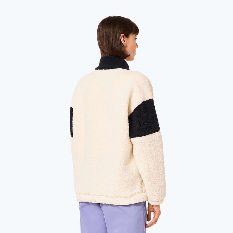 Pulóver snowboardowa damska Tnp Ember Half Zip Rc Fleece arctic white 4