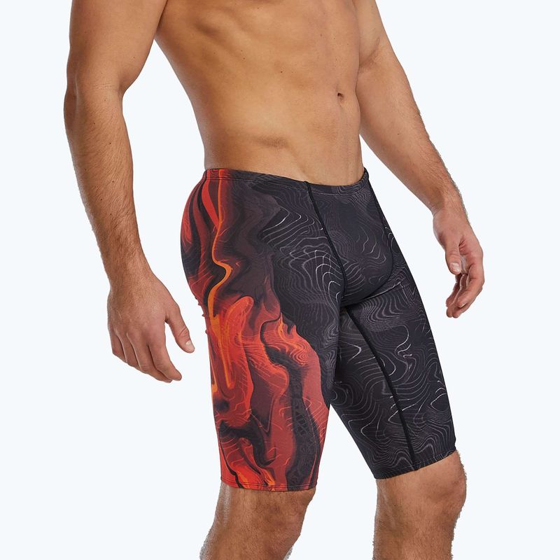 Férfi úszás jammers Tyr Durafast Elite Firestorm fémes tüzet 4
