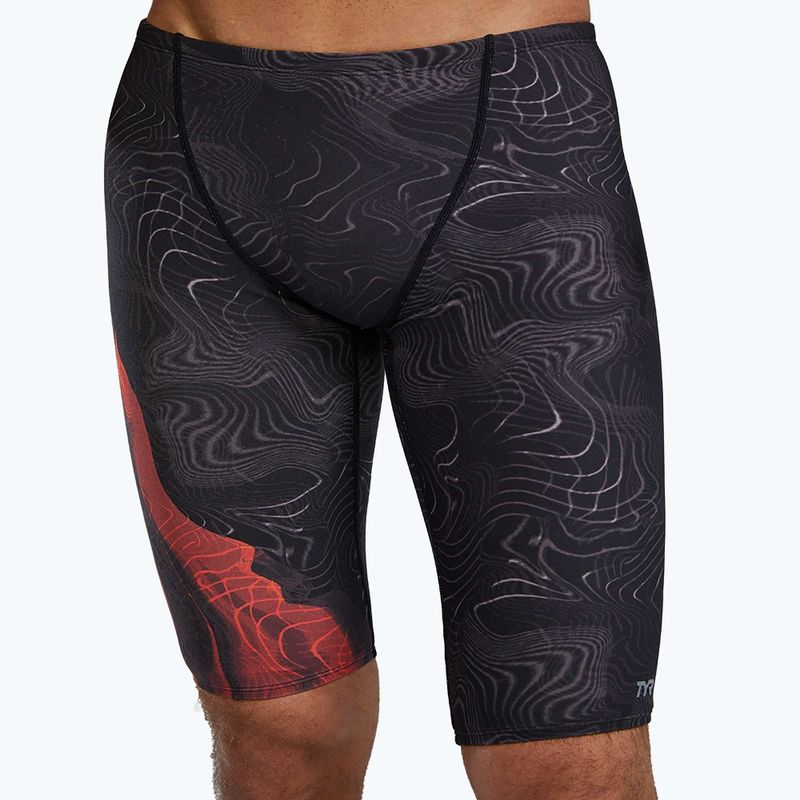 Férfi úszás jammers Tyr Durafast Elite Firestorm fémes tüzet 5